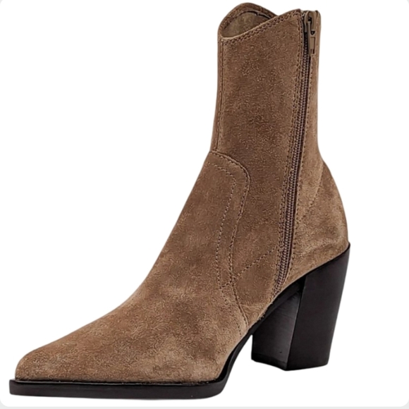 Jeffrey Campbell  Western Ankle Boots Size 9.5 - Picture 5 of 11